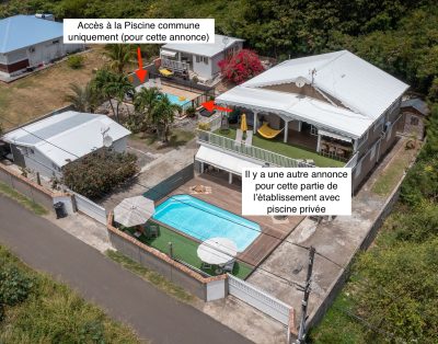 CASA LYDIE- 3 Ch Familial & Piscine